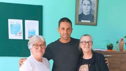 Visita a Esola Municipal de Ensino Fundamental Profª Jurema Carvalho de Oliveira 
